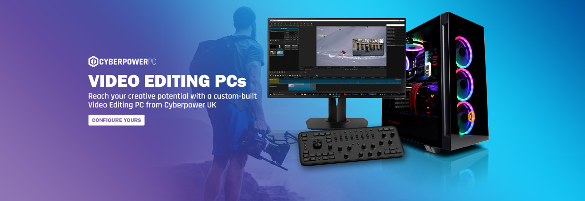 Cyberpower video editing PC