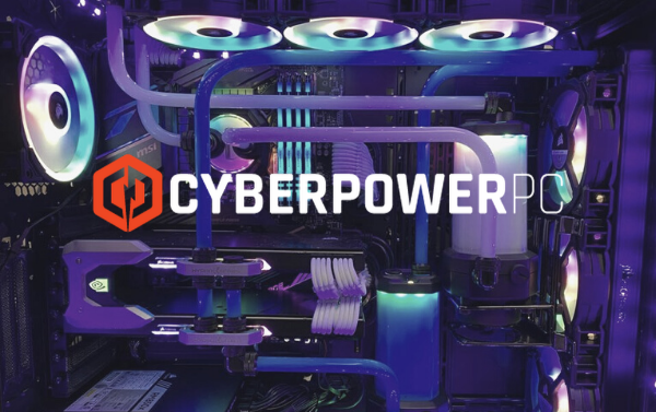 A Cyberpower Uk icue liquid cooling system