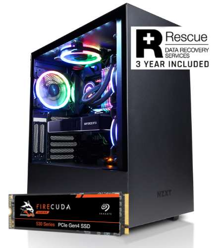 Cyberpower Gaming PC with Seagate Firecuda SSD