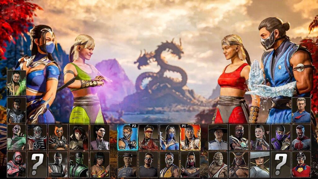 Mortal Kombat 1 Character Selection 