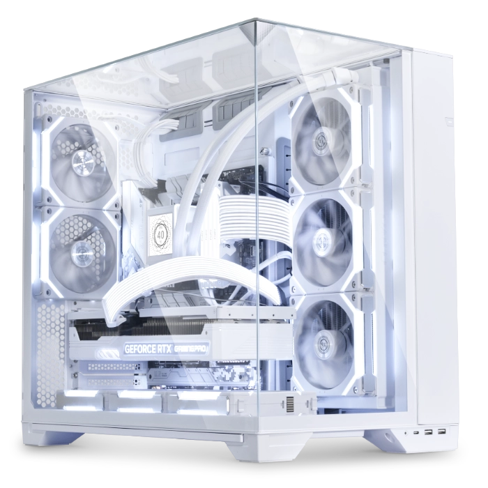 Lian Li O11 Vision White Gaming PC Case