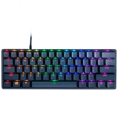 Razer Huntsman Mini 60% USB RGB Mechanical Gaming Keyboard - Purple / UK Layout