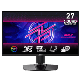 27 MSI MPG 274URF-QD 0.5MS 160Hz UHD 4K HDMI / DP / USB Flat Rapid IPS & AMD FreeSync Premium Monitor