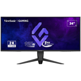 34 ViewSonic VX3480-2K-PRO 1MS 165Hz UWQHD 1440P HDMI / DP / USB Flat VA & FreeSync Premium Monitor