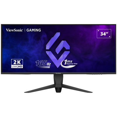 34" ViewSonic VX3480-2K-PRO 1MS 165Hz UWQHD 1440P HDMI / DP / USB Flat VA & FreeSync Premium Monitor