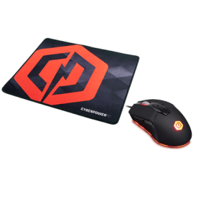 CyberPowerPC Elite M1 131 Gaming Mouse + FPS Mouse Pad Bundle
