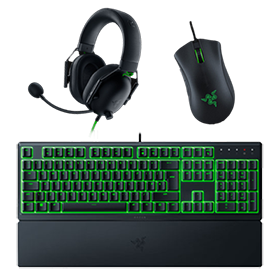 Razer Bundle (Razer BlackShark V2 X Gaming Headset + Razer Ornata V3 Keyboard + Razer DeathAdder Gaming Mouse)