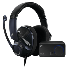 Sennheiser EPOS H6PRO Audio Bundle (Open Acoustic Wired Gaming Headset with External Sound Card)