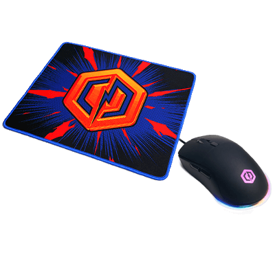 CyberPowerPC Elite M1 131 Gaming Mouse + FPS Mouse Pad Bundle