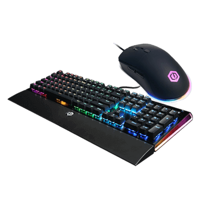 CyberPowerPC Elite M1 131 Gaming Mouse + Skorpion K2 RGB Mechanical Gaming Keyboard Bundle