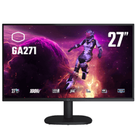 27 Cooler Master GA271 1MS 100Hz WQHD 1440P Flat VA & FreeSync Monitor