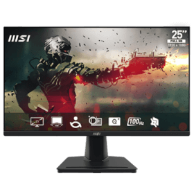 24.5 MSI PRO MP251 1MS 100Hz FHD 1080P HDMI / VGA Flat IPS Monitor