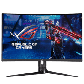 31.5 ASUS ROG Strix XG32VC 1MS 170Hz WQHD 1440P HDMI / DP Curved VA & FreeSync Premium Pro Monitor