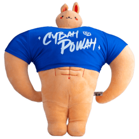 CyberPowerPC Boomer Bunny Plushie