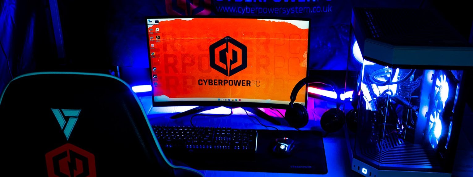 CyberPowerPC UK Gaming set up